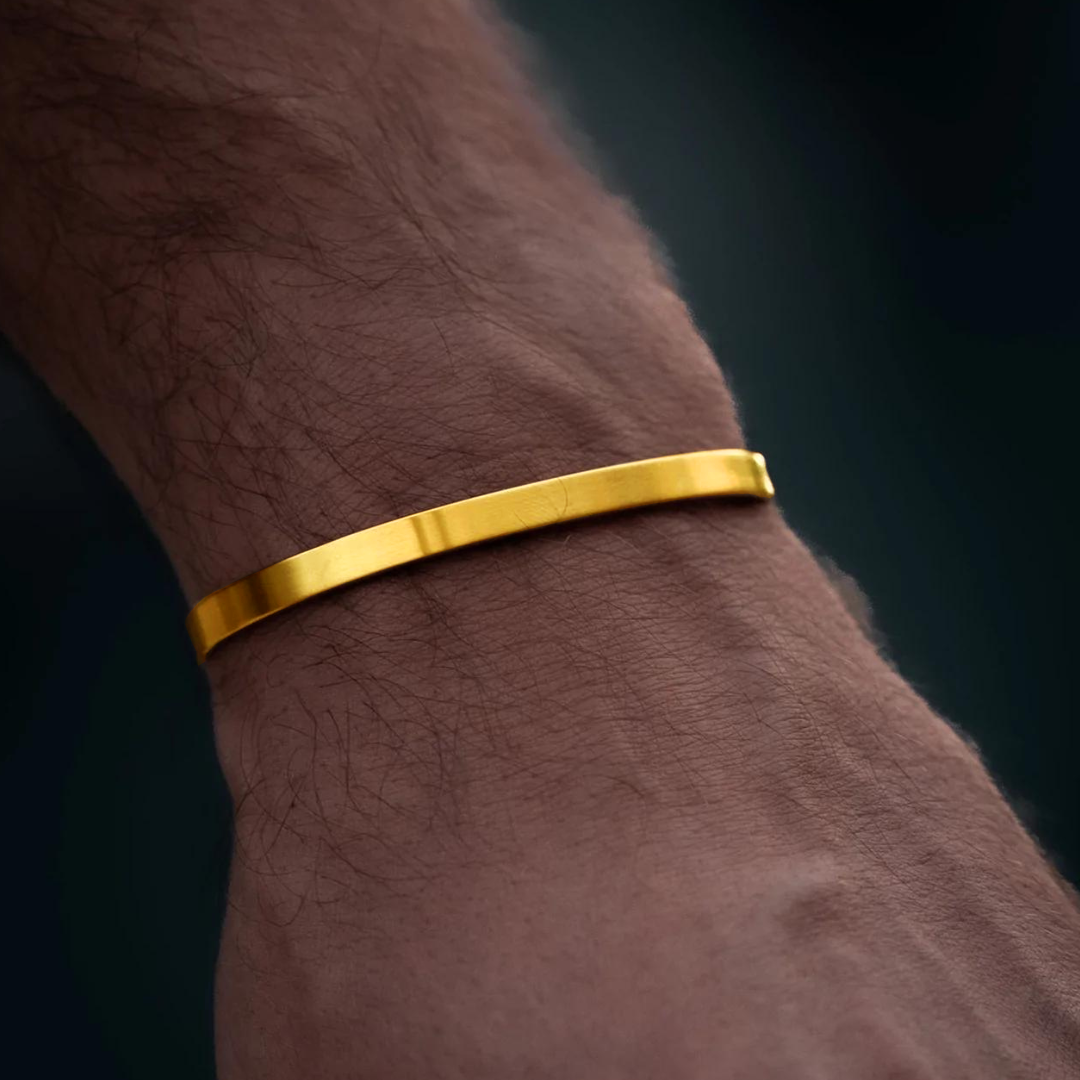 Kylyan Cuff χρυσό βραχιόλι