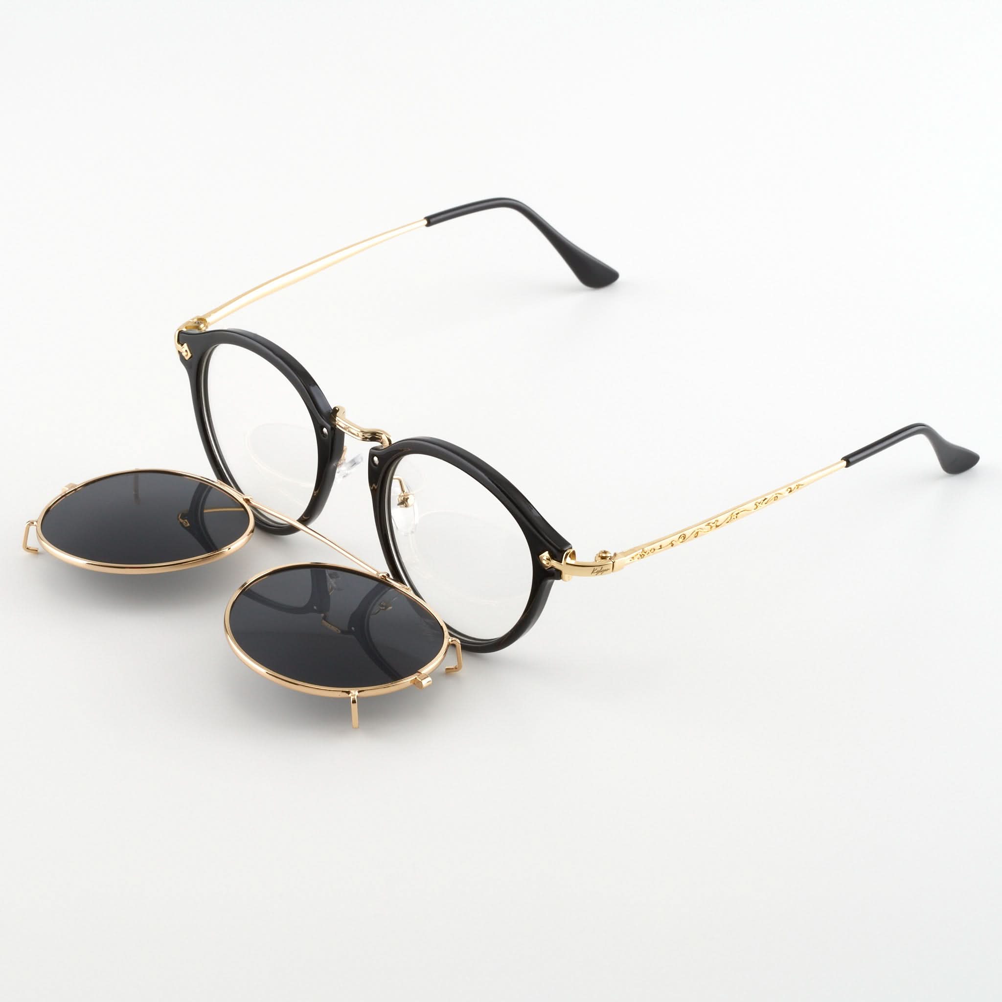 Χρυσά Φορητά Πολωμένα Ηλιακά Γυαλιά