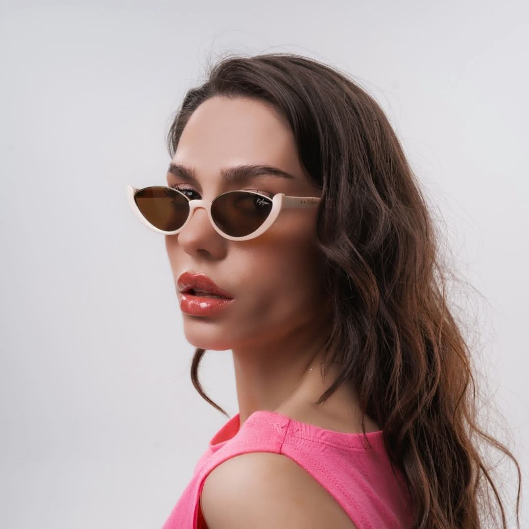 Cecile Μπεζ Ηλιακά γυαλιά